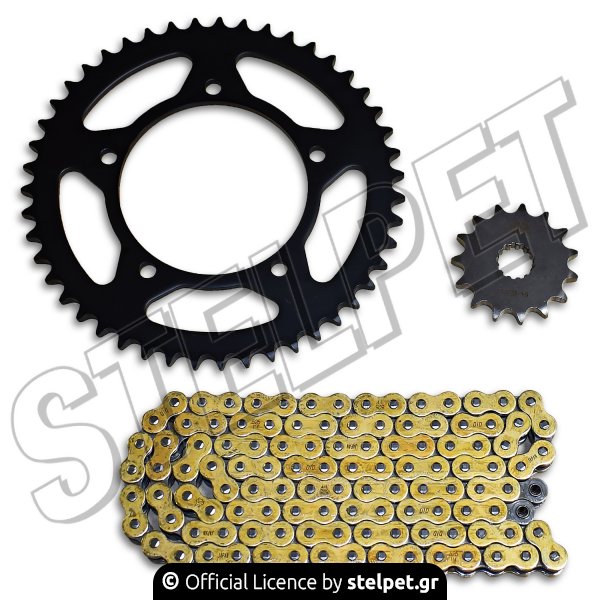 Σετ αλυσίδα γρανάζια κίνησης Suzuki V-Strom 650 με X-Ring DID